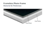 Frameless Photo Frame