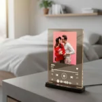 LED Acrylic Sportify Photo Frame With Light Stand