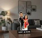 Personalized Love Story Caricature