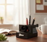 Vintage Camera Personalized Pen Stand