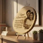 Magnificent Customized Wooden Slice Photo Frame