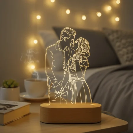 Personalized Led Hologram Lamp