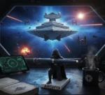 3D Darth Vader Personalized Pen Stand