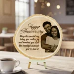 Magnificent Customized Wooden Slice Photo Frame